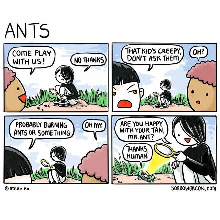 Artist Makes Sarcastic Comics With Unexpected Endings