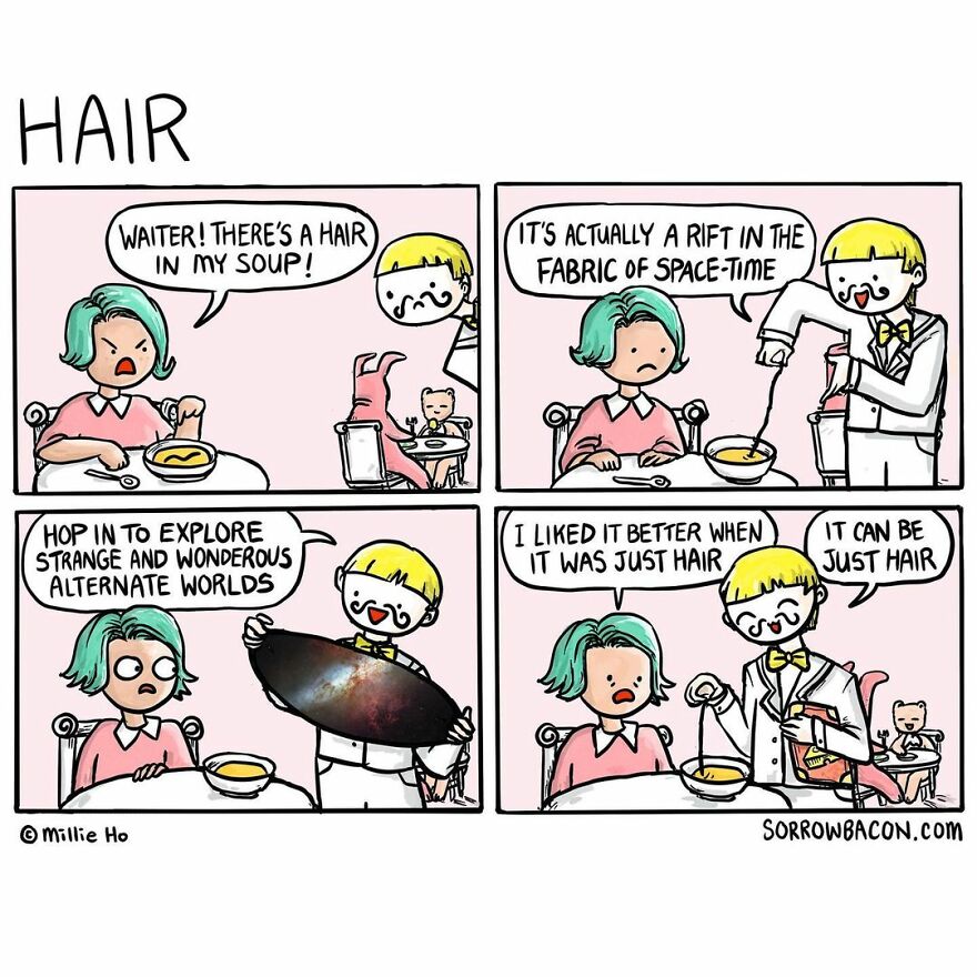 Artist Makes Sarcastic Comics With Unexpected Endings