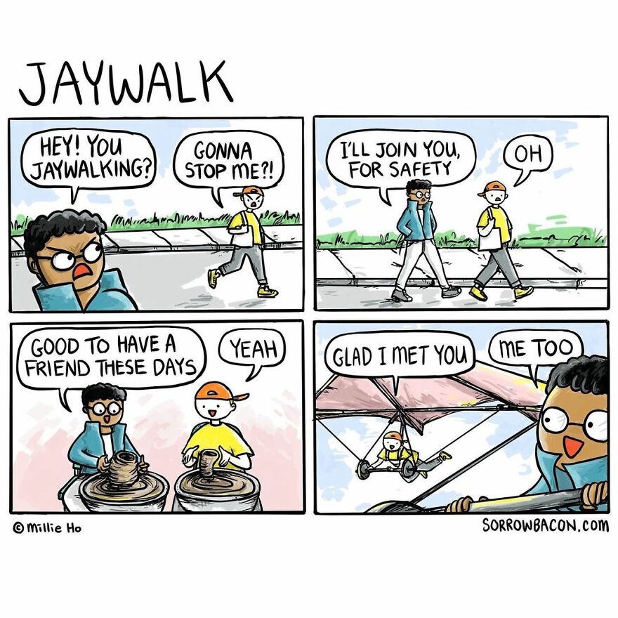 Artist Makes Sarcastic Comics With Unexpected Endings