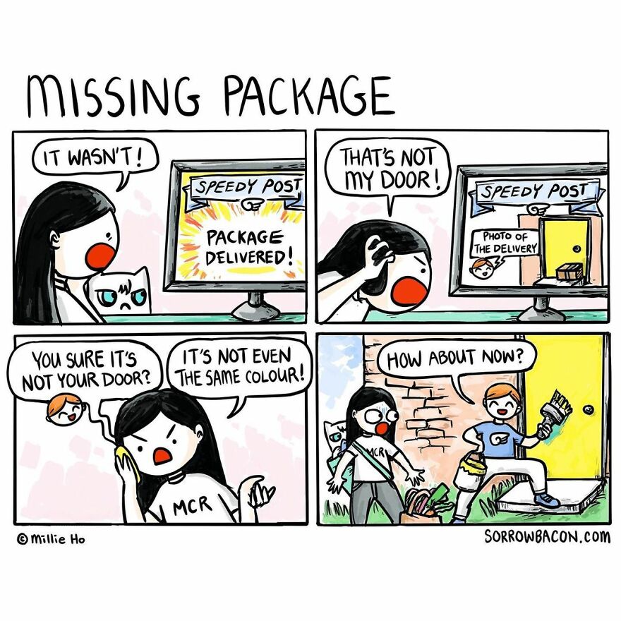 Artist Makes Sarcastic Comics With Unexpected Endings