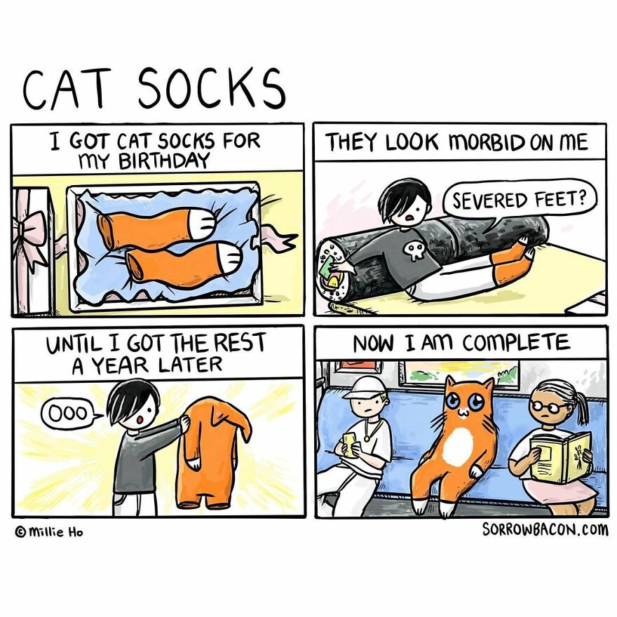 Artist Makes Sarcastic Comics With Unexpected Endings