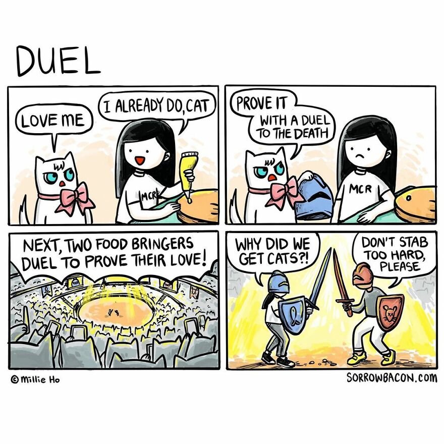 Artist Makes Sarcastic Comics With Unexpected Endings