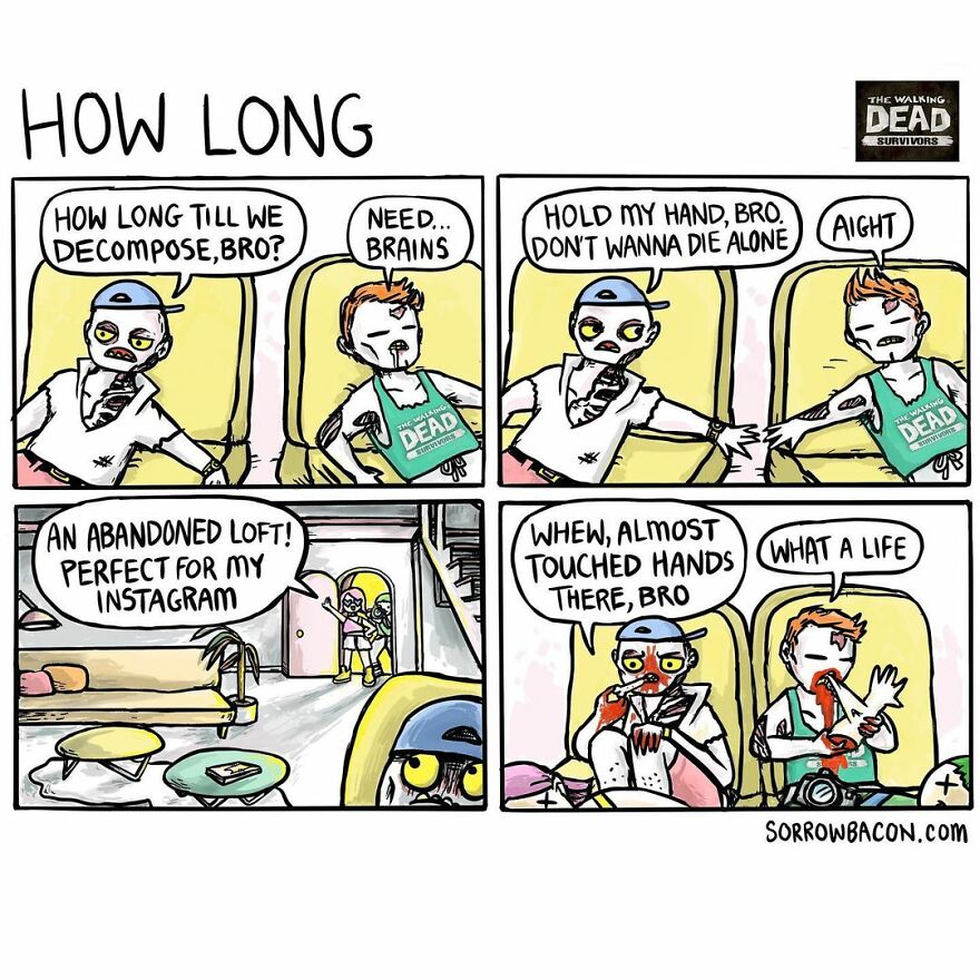 Artist Makes Sarcastic Comics With Unexpected Endings