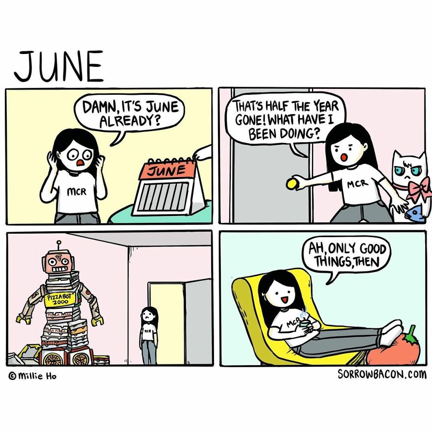 Artist Makes Sarcastic Comics With Unexpected Endings