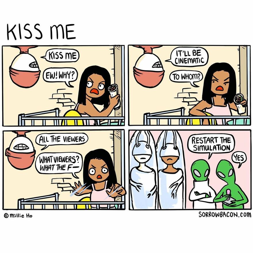 Artist Makes Sarcastic Comics With Unexpected Endings