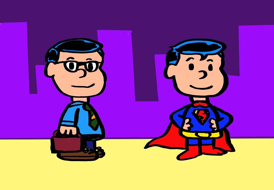I’ve Been Drawing Popular Personalities And Characters As Peanuts Characters