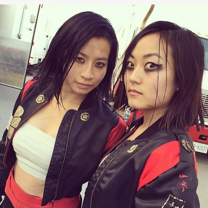 This Was Taken On The Last Day Of Shooting Suicidesquad. Stunt Doubling For Karen Fukuhara