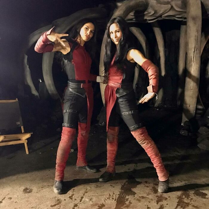 Looking Forward To Seeing Our Team Effort With Lauren Marykim, Who's The Best Stunt Double Guys