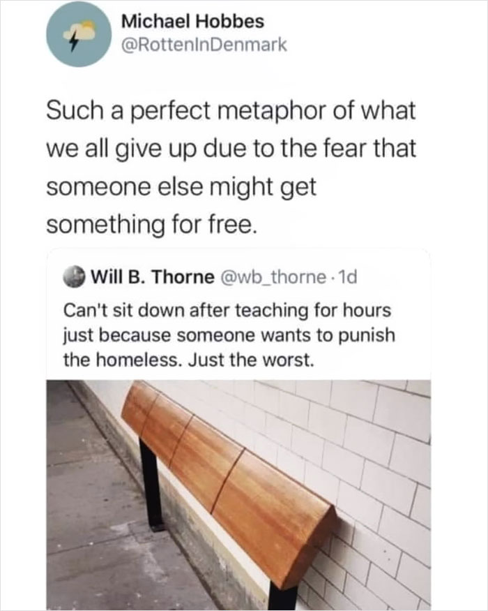 Bc Itd Be Just Horrible If Homeless People Were Allowed To Sleep