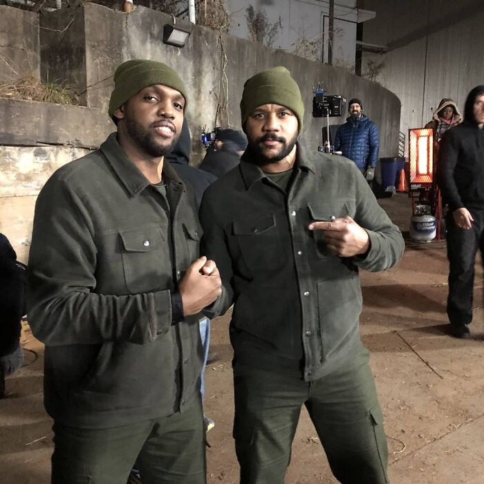 I Got The Chance To Double The Man Himself Hosea Chanchez. Great Time With These Guys And Great Actors And Stunt Performers