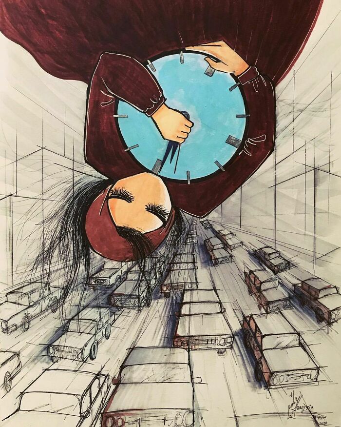 And Done! It Is Not Time, But Our Lives That Passes.
i Am So Scared Of It.
نگران چرخش عقربه هاي ساعت نيستم، اما با هر چرخش عمرم ميگذرد.
#time #live #clockwise #rotation #fast #sepia #colored #city #cars #movement
#atmystudio