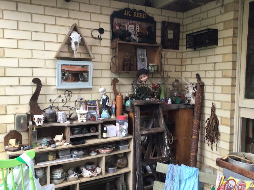 My Mum Is A Mosaic Artist And Loves To Create Amazing Artworks That She Upcycles From Skips And Creeks (No Animals Were Harmed In The Making Of These Artworks) My Mum Is A Mosaic Artist And Loves To Create Amazing Artworks That She Upcycles From Skips And Creeks (No Animals Were Harmed In The Making Of These Artworks)