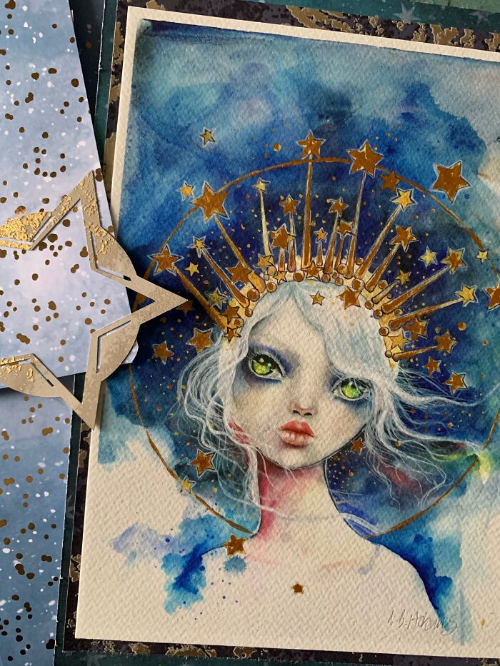 My Watercolor Named “Stella”