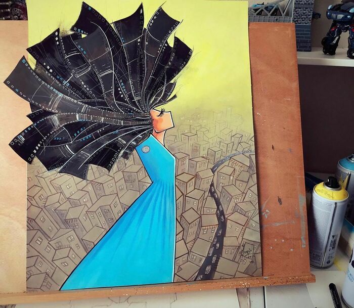 And Done! Series: Memories
burnt Memories And Free Mind.
خاطرات سوخته و خيال راحت
#burn #memories #free #mind #damaged #negativefilm #new #start #newlife #newbirth #hope #happiness #calmness #city #light #2020 #2020goals #yellow #blue #artwork #artist #artstudio #painting #artistsoninstagram #acrylicpainting #afghanartist #هنر #نقاشي #خاطره #سوخته