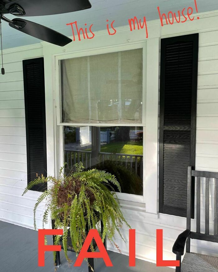 I Bought A Fail! You Guys Have Been So Supportive Of My New House Purchase, But I Have To Admit It Is A Shutter Fail! I Can’t Call Out Other Houses Without First Calling Out My Own.
i Will Remove The Ugly Plastic Shutters This Week And Start Building Some New Shutters Asap But For Now...i...am...#shuddersunday
#myfail