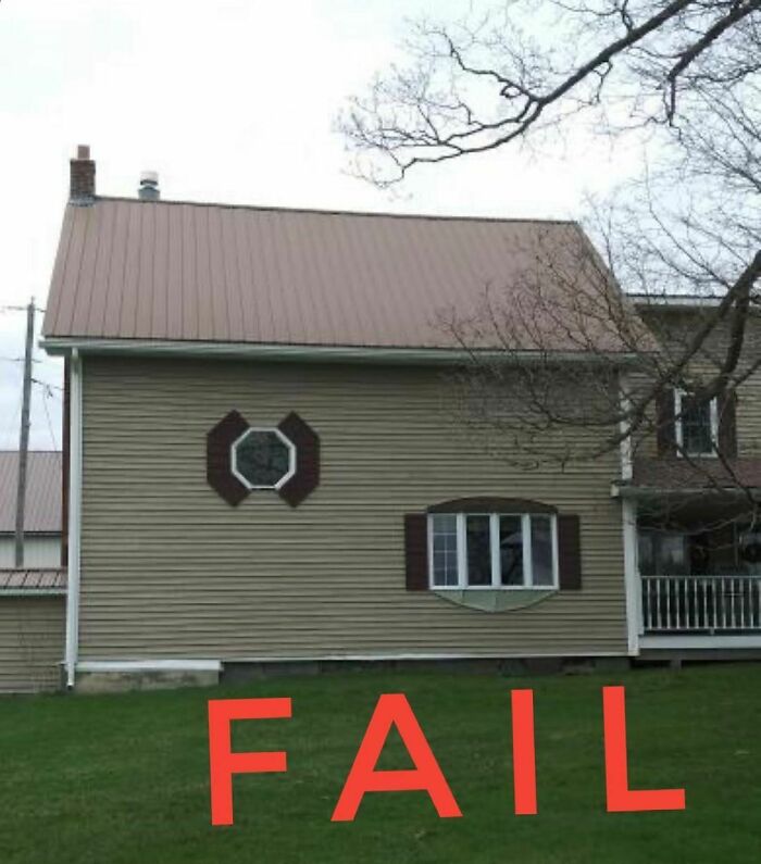 I Acknowledge That Octagon Windows Are Hard To Shutter, But Are They This Hard?
unnecessary Effort + Poor Planning = #shuddersunday