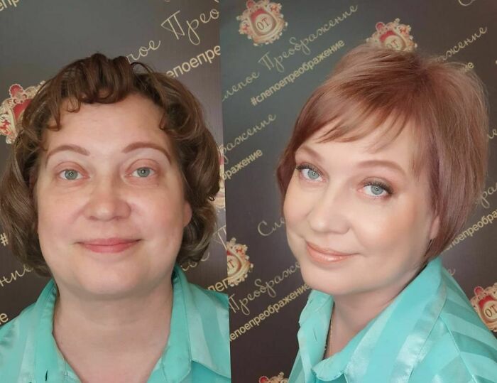 Наталья Из Москвы, Работает Учителем, Мама Взрослого Сына И Просто Красотка. Над Образом Работали;парикмахер Ольга Тарасова @stilist_o_tarasova ,визажист И Автор Проекта Оксана Трунова @oxanatrunovamakeup ,запись По Тел.4842 20-22-66. #академиятруновой #слепоепреображение #меняйсяклучшему #допосле #визажист #стилист #hair #hairstylist #makeup #makeupartist