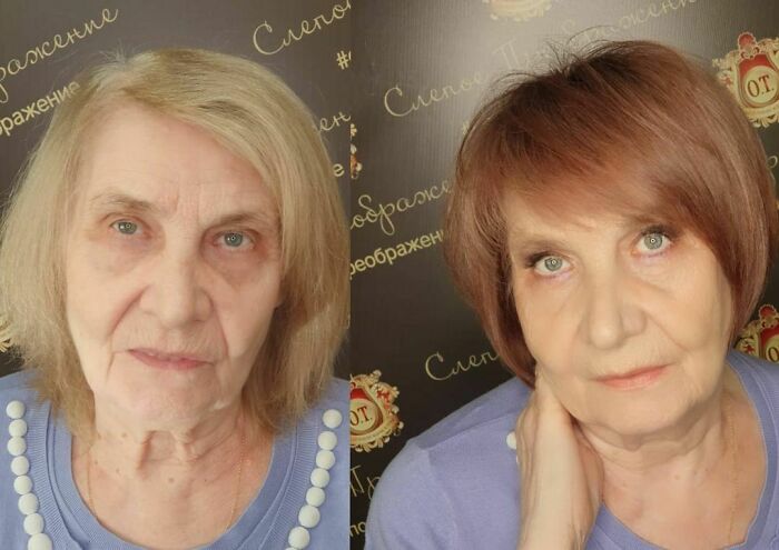 Раиса ,на #слепоепреображение Приехала Со Своей Дочерью ,которая У Нас Уже Преображается Второй Раз .над Образом Работали;парикмахер Ольга Тарасова @stilist_o_tarasova ,визажист И Автор Проекта Оксана Трунова @oxanatrunovamakeup ,запись По Тел.4842 20-22-66. #академиятруновой #слепоепреображение #допосле #меняйсяклучшему #визажист #стилист #лифтингмакияж #стрижкапосле50 #hair #hairstylist #makeup #makeupartist