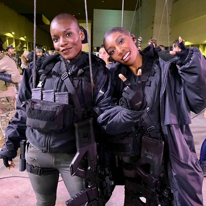 Such A Pleasure Stunt Doubling My Friend Alexis Louder For A Couple Months On The Tomorrow War