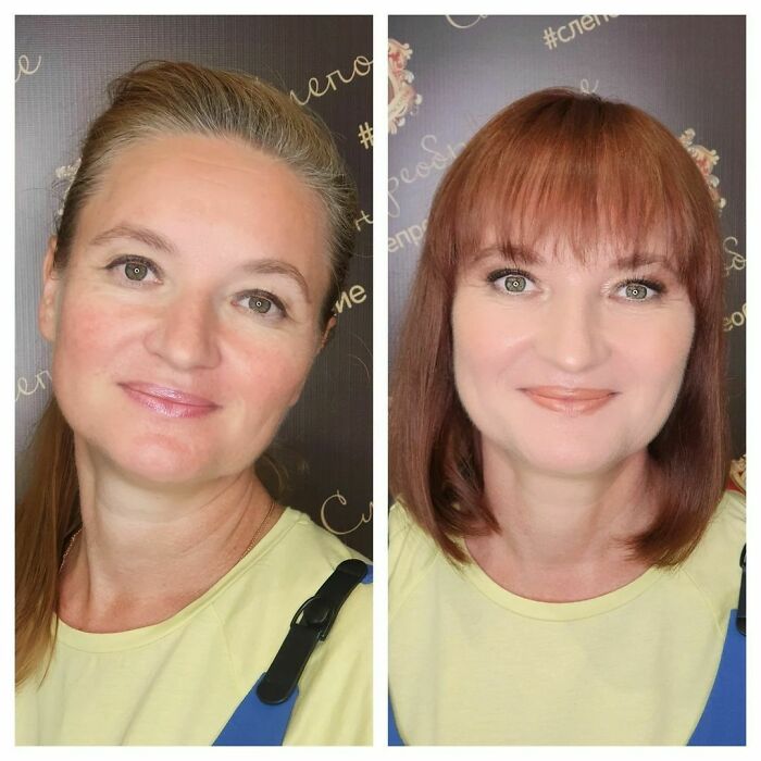 Лариса Из Обнинска ,приехала К Нам На #слепоепреображение Не Сказав Об Этом Никому ...вот Сюрприз Будет !над Образом Работали;парикмахер Ольга Тарасова @stilist_o_tarasova ,визажист И Автор Проекта Оксана Трунова @oxanatrunovamakeup ,запись По Тел.4842 20-22-66. #академиятруновой #слепоепреображение #допосле #сменаобраза #визажист #стилист #москва #калуга #обнинск #hair #hairstylist #makeup #makeupartist