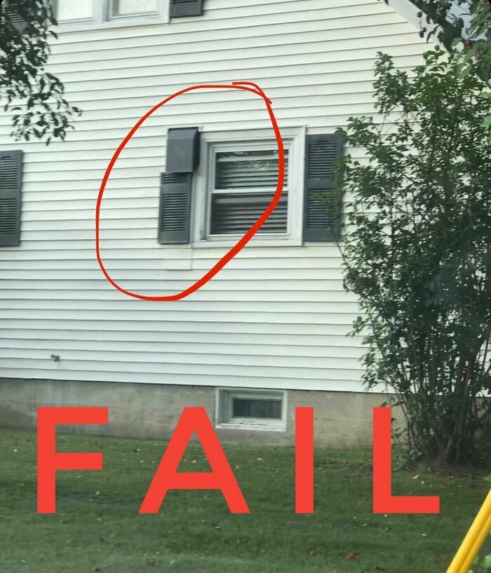 One Way To Hide Vents Is To Cleverly Disguise The As Shutters. Such Resourcefulness!
#shuddersunday