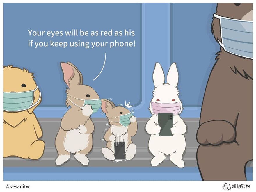 Chinese Artist Makes Adorable Comics Showing How Animals Would Act Like Humans