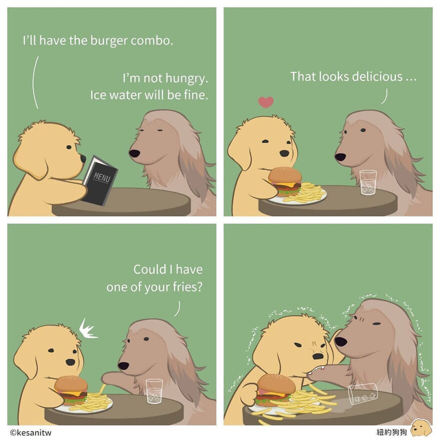 Chinese Artist Makes Adorable Comics Showing How Animals Would Act Like Humans