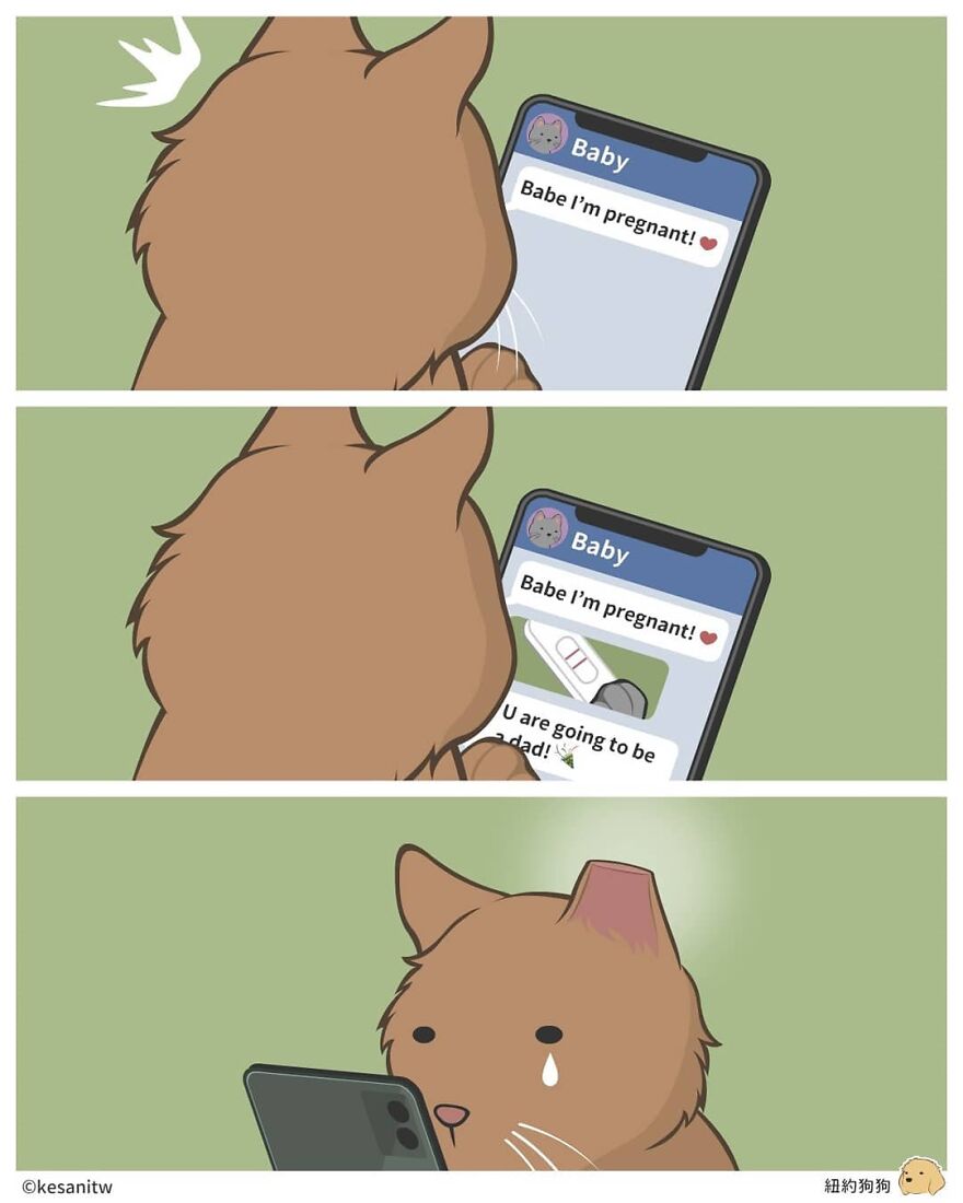 Chinese Artist Makes Adorable Comics Showing How Animals Would Act Like Humans