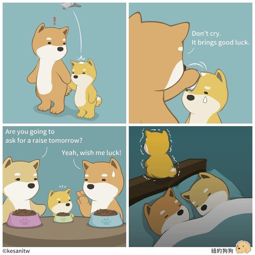 Chinese Artist Makes Adorable Comics Showing How Animals Would Act Like Humans