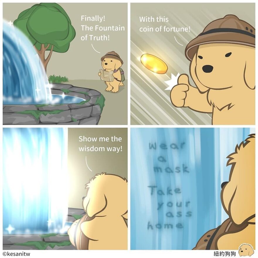 Chinese Artist Makes Adorable Comics Showing How Animals Would Act Like Humans