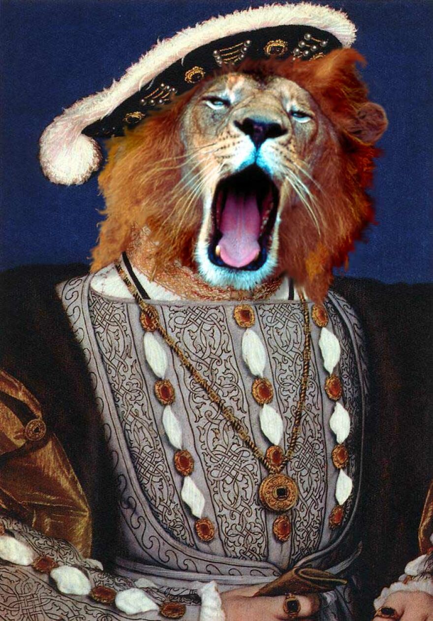 Digital Artists Were Challenged To Turn Animals Into Renaissance Paintings And Here Are The Top 20