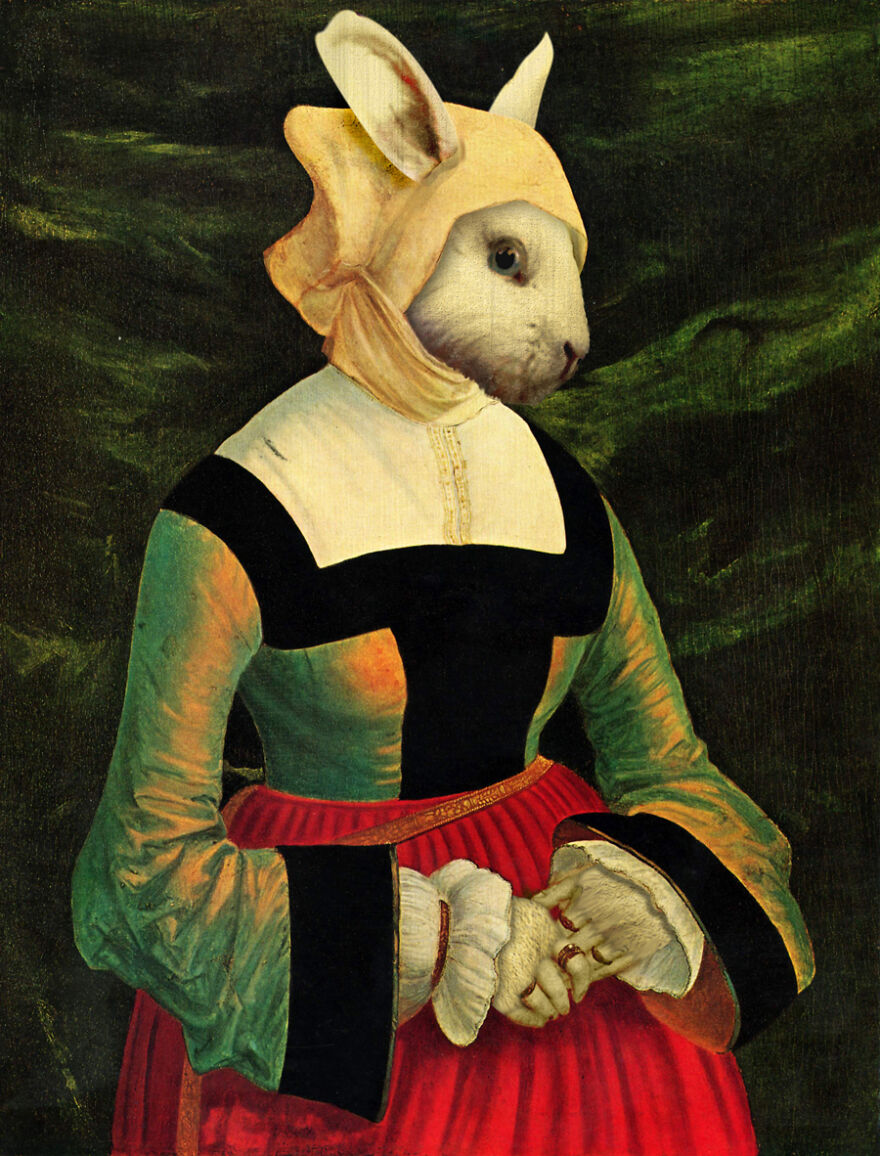 Digital Artists Were Challenged To Turn Animals Into Renaissance Paintings And Here Are The Top 20