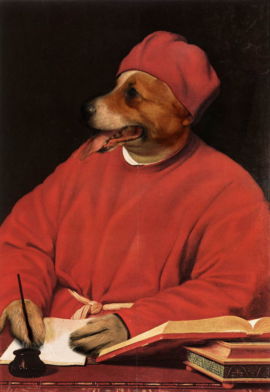 Digital Artists Were Challenged To Turn Animals Into Renaissance Paintings And Here Are The Top 20
