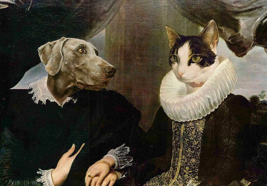 Digital Artists Were Challenged To Turn Animals Into Renaissance Paintings And Here Are The Top 20