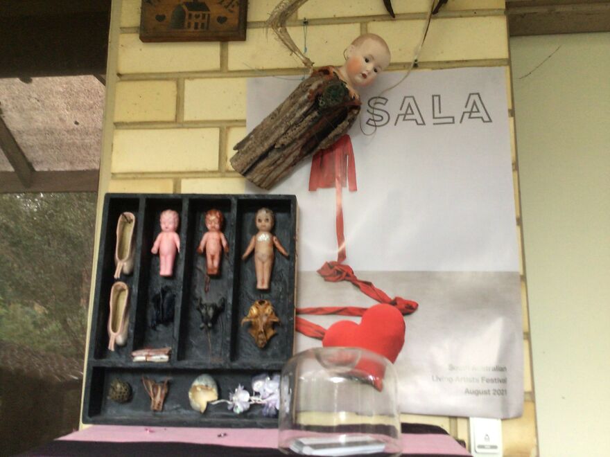 My Mum Is A Mosaic Artist And Loves To Create Amazing Artworks That She Upcycles From Skips And Creeks (No Animals Were Harmed In The Making Of These Artworks) My Mum Is A Mosaic Artist And Loves To Create Amazing Artworks That She Upcycles From Skips And Creeks (No Animals Were Harmed In The Making Of These Artworks)