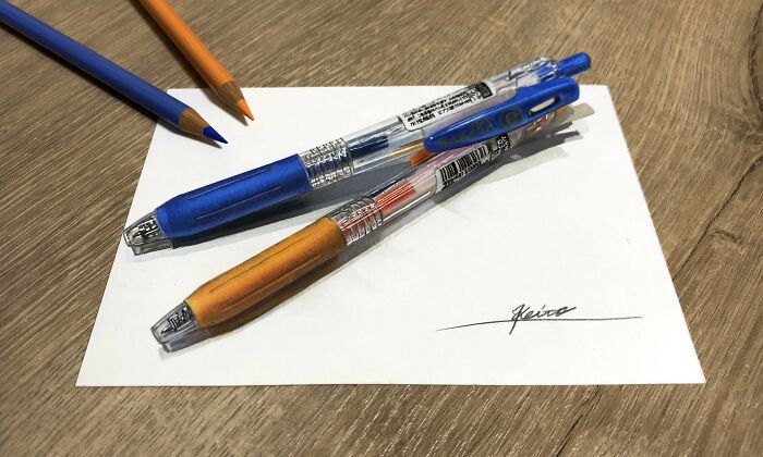Artist Materializes Everyday Objects And Transforms Them Into Incredible 3D Drawings (29 Pics)
