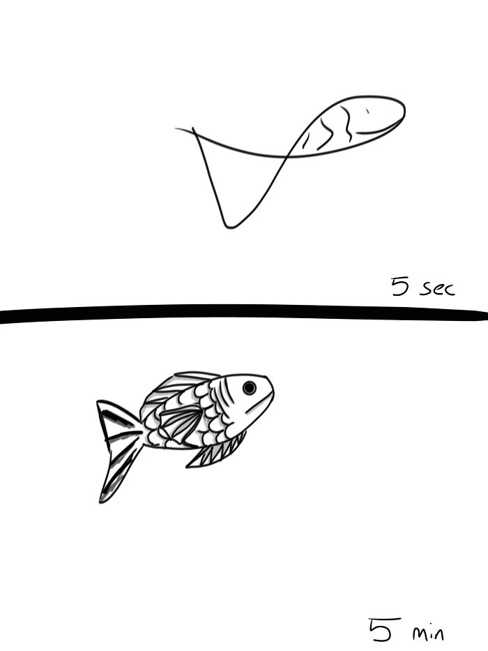 I Drew A Goldfish🐠