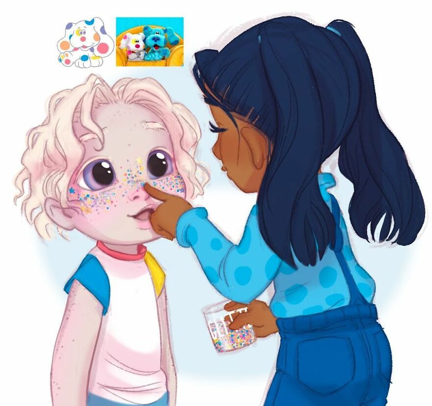 Famous Humanized Cartoon Characters By Shannon Lee