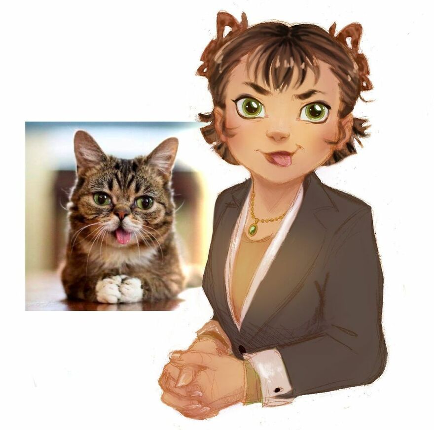 Famous Humanized Cartoon Characters By Shannon Lee