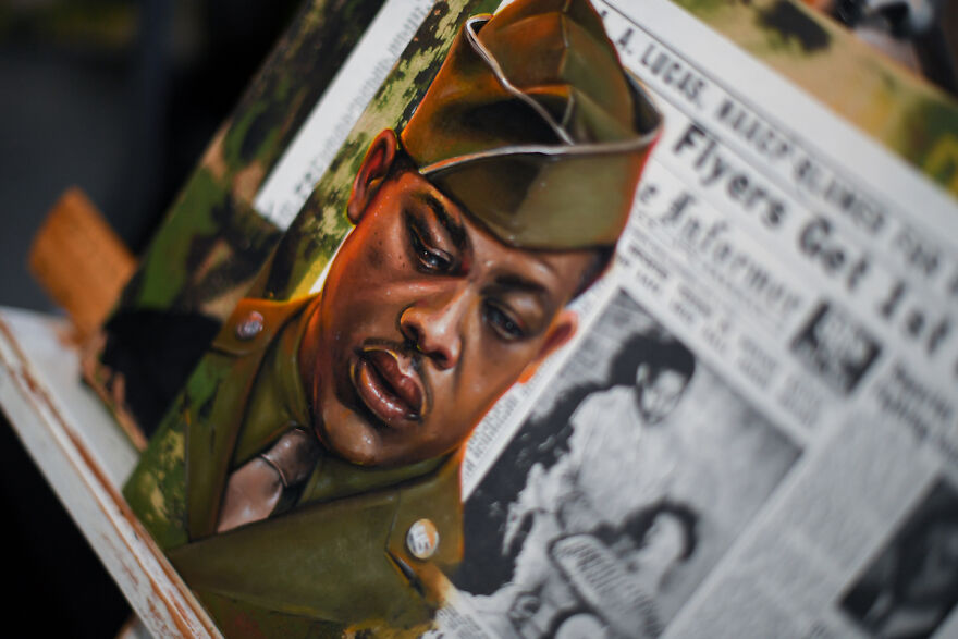 I Transform Wwii Headlines Into Pieces Of Historic Art (12 Pics) I Transform Wwii Headlines Into Pieces Of Historic Art (12 Pics)