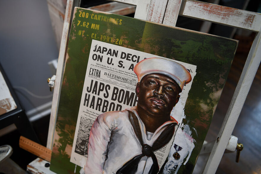 I Transform Wwii Headlines Into Pieces Of Historic Art (12 Pics)