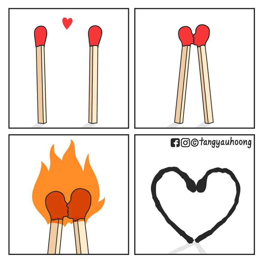 I Drew 23 Comics To Show How Unexpected Surprises Happen When We Look At Things Differently.