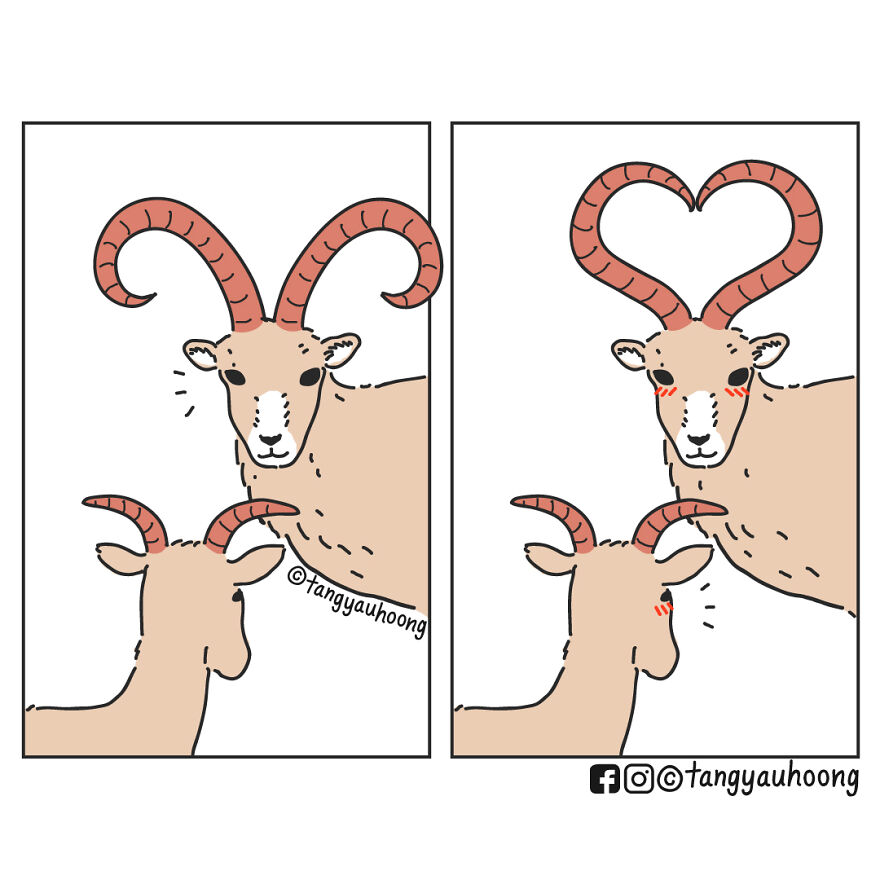 I Drew 23 Comics To Show How Unexpected Surprises Happen When We Look At Things Differently.