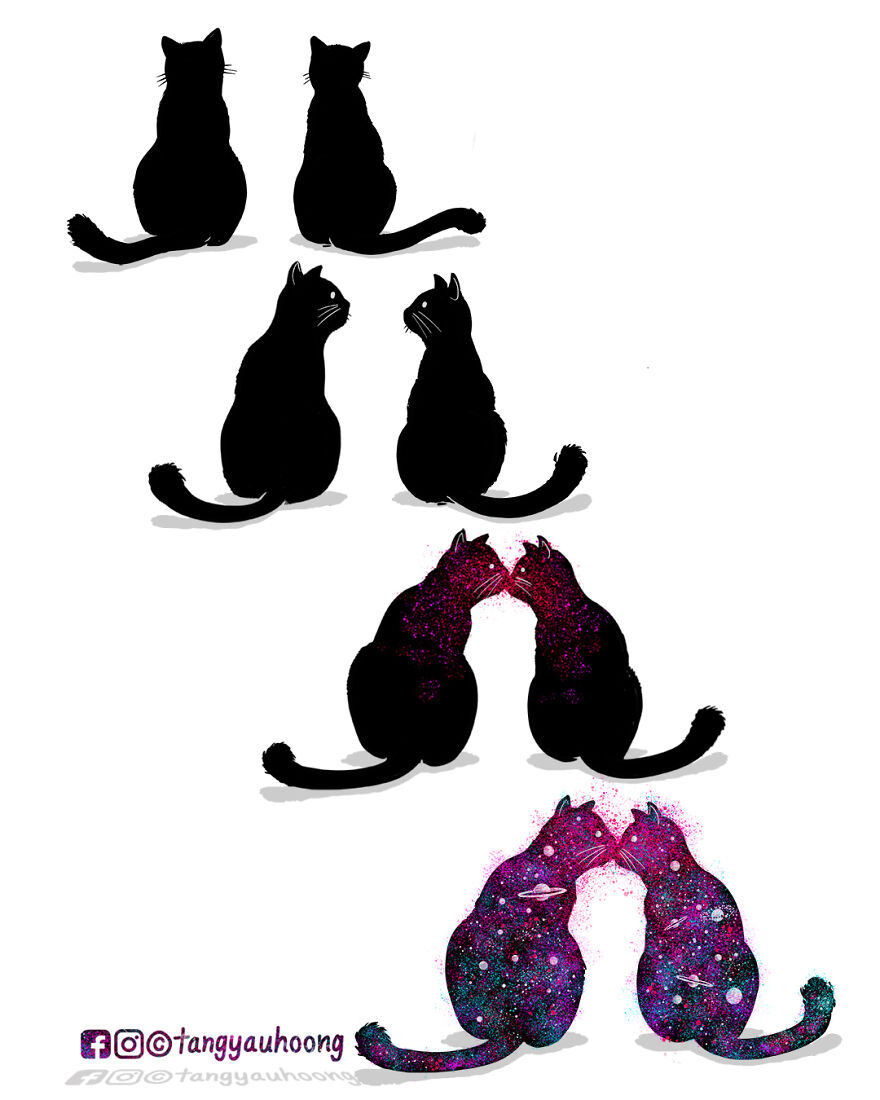 I Drew 23 Comics To Show How Unexpected Surprises Happen When We Look At Things Differently.