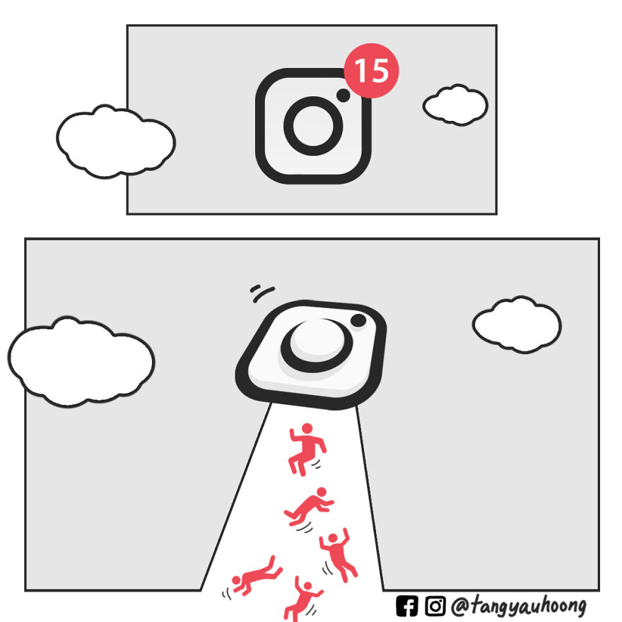 I Drew 23 Comics To Show How Unexpected Surprises Happen When We Look At Things Differently.