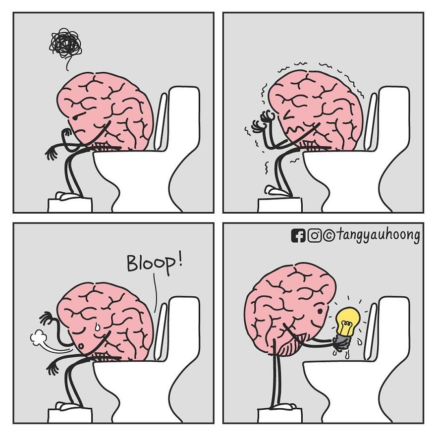 I Drew 23 Comics To Show How Unexpected Surprises Happen When We Look At Things Differently.