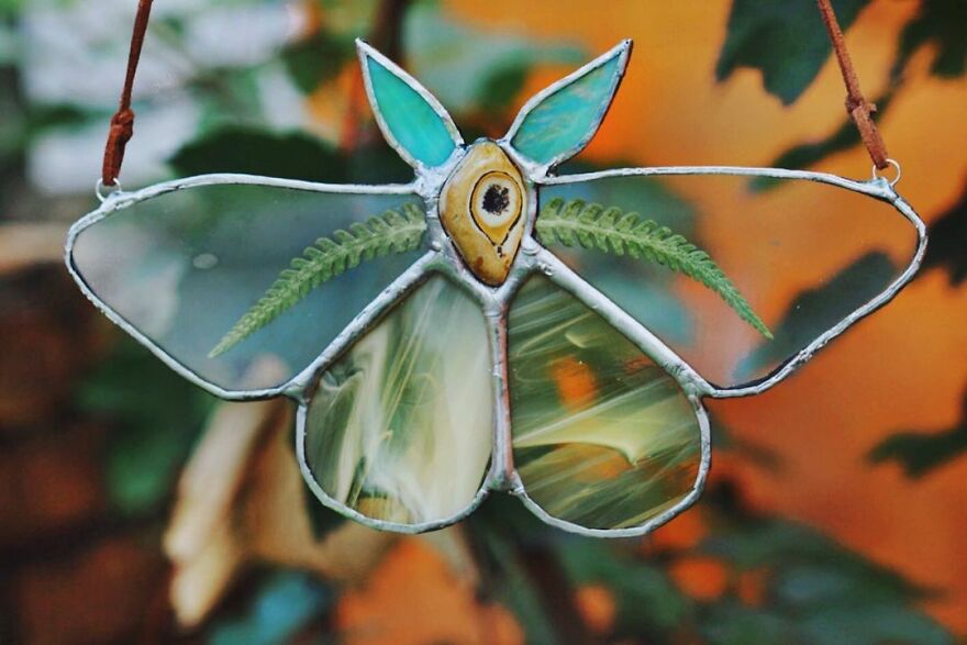 I Turned My Passion For Stained Glass Into A Business And I Recently Made My Biggest Stained Glass Panel Yet