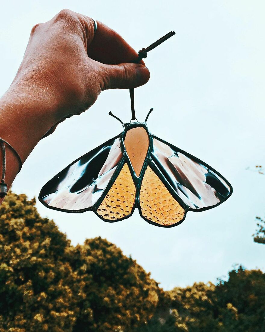 I Turned My Passion For Stained Glass Into A Business And I Recently Made My Biggest Stained Glass Panel Yet