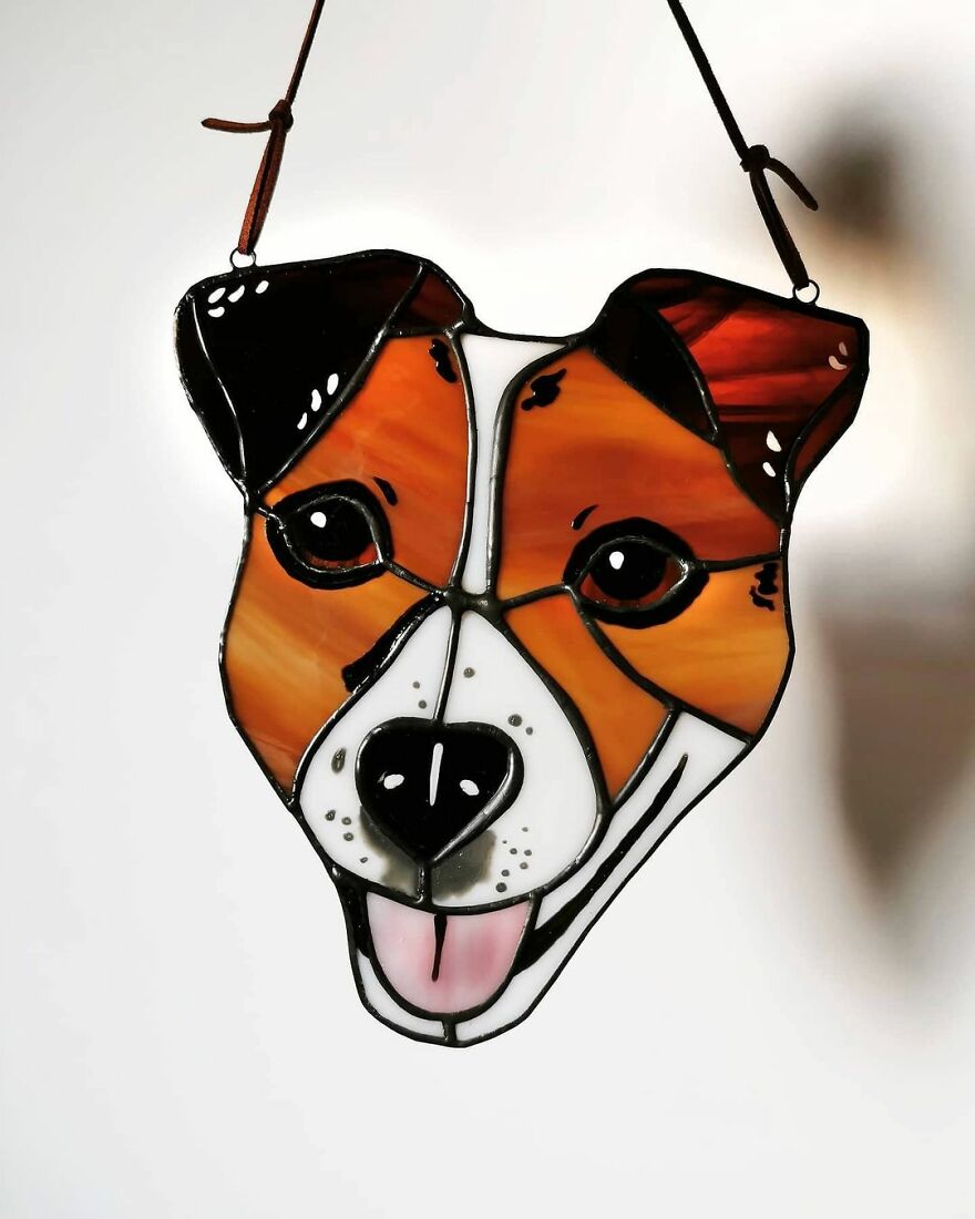 I Turned My Passion For Stained Glass Into A Business And I Recently Made My Biggest Stained Glass Panel Yet