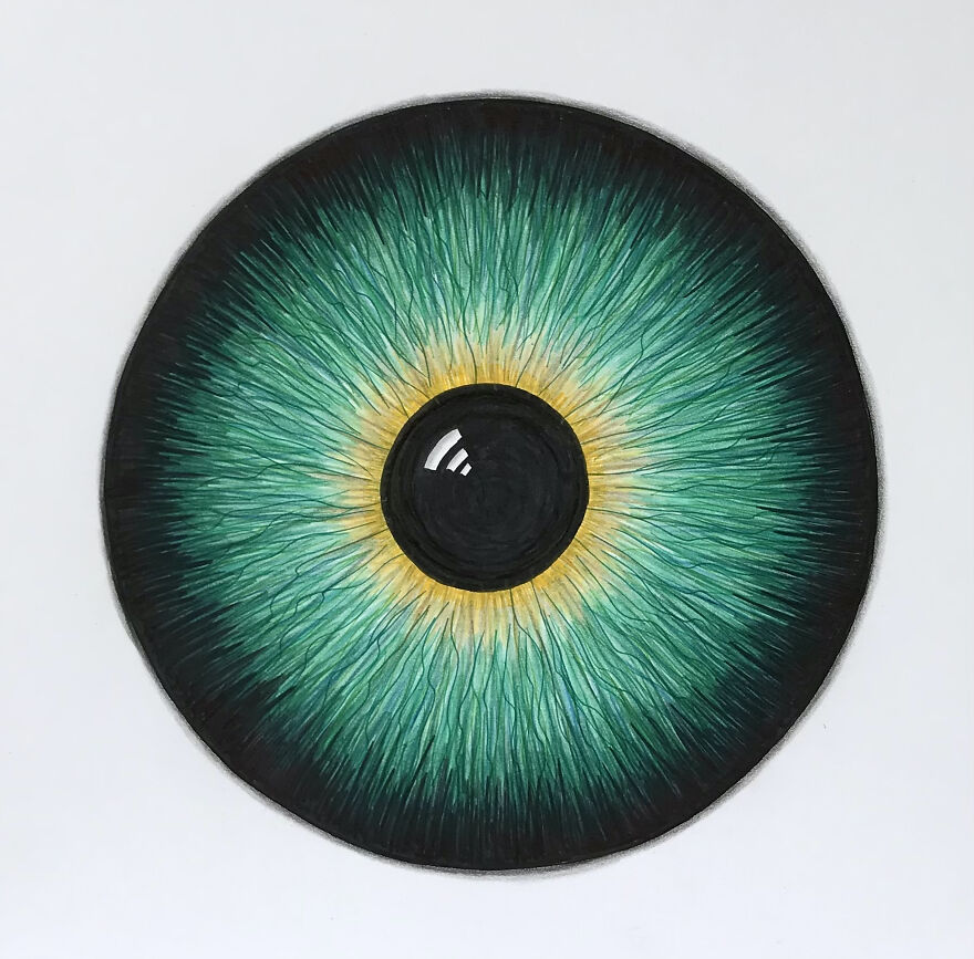 I Draw Interesting Pupils Of The Eyes, Here Are 11 Of Them